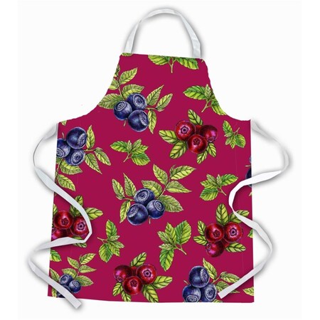 Carolines Treasures Berries Apron, Multi-Color BB5209APRON